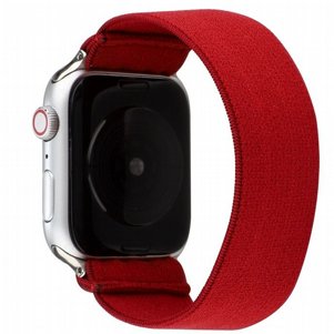 רצועת סיליקון מדגם Solid Silicone Band מבית LaTera לשעון חכם מדגם: Apple Watch 38mm/40mm/41mm (צבע Red) רצועת סיליקון מדגם Solid Silicone Band מבית LaTera לשעון חכם מדגם: Apple Watch 38mm/40mm/41mm (צבע Red)