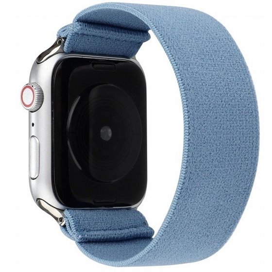 ����� ������� ����  Solid Silicone Band ���� LaTera ����� ��� ����: Apple Watch 38mm/40mm/41mm (��� Blue))