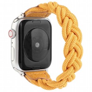 רצועת בד / ניילון מדגם Elastic Woven Nylon Band מבית LaTera לשעון חכם מדגם: Apple Watch 42mm/44mm/45mm (צבע Yellow) רצועת בד / ניילון מדגם Elastic Woven Nylon Band מבית LaTera לשעון חכם מדגם: Apple Watch 42mm/44mm/45mm (צבע Yellow)