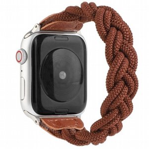 רצועת בד / ניילון מדגם Elastic Woven Nylon Band מבית LaTera לשעון חכם מדגם: Apple Watch 42mm/44mm/45mm (צבע Coffee) רצועת בד / ניילון מדגם Elastic Woven Nylon Band מבית LaTera לשעון חכם מדגם: Apple Watch 42mm/44mm/45mm (צבע Coffee)