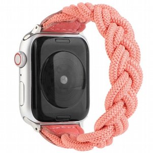 רצועת בד / ניילון מדגם Elastic Woven Nylon Band מבית LaTera לשעון חכם מדגם: Apple Watch 42mm/44mm/45mm (צבע Watermelon Red) רצועת בד / ניילון מדגם Elastic Woven Nylon Band מבית LaTera לשעון חכם מדגם: Apple Watch 42mm/44mm/45mm (צבע Watermelon Red)