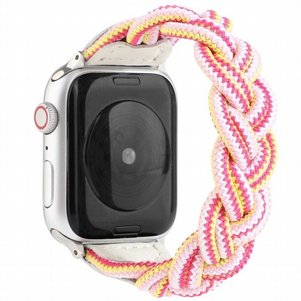 רצועת בד / ניילון מדגם Elastic Woven Nylon Band מבית LaTera לשעון חכם מדגם: Apple Watch 42mm/44mm/45mm (צבע Rose/Red/Pink) רצועת בד / ניילון מדגם Elastic Woven Nylon Band מבית LaTera לשעון חכם מדגם: Apple Watch 42mm/44mm/45mm (צבע Rose/Red/Pink)