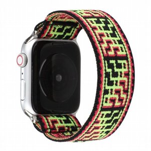רצועת בד / ניילון מדגם Replacement Strap Nylon Band מבית LaTera לשעון חכם מדגם: Apple Watch 42mm/44mm/45mm (צבע Type 12) רצועת בד / ניילון מדגם Replacement Strap Nylon Band מבית LaTera לשעון חכם מדגם: Apple Watch 42mm/44mm/45mm (צבע Type 12)