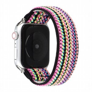 רצועת בד / ניילון מדגם Replacement Strap Nylon Band מבית LaTera לשעון חכם מדגם: Apple Watch 42mm/44mm/45mm (צבע Type 13) רצועת בד / ניילון מדגם Replacement Strap Nylon Band מבית LaTera לשעון חכם מדגם: Apple Watch 42mm/44mm/45mm (צבע Type 13)