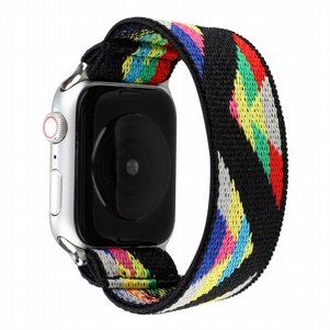 רצועת בד / ניילון מדגם Replacement Strap Nylon Band מבית LaTera לשעון חכם מדגם: Apple Watch 38mm/40mm/41mm (צבע Type 14) רצועת בד / ניילון מדגם Replacement Strap Nylon Band מבית LaTera לשעון חכם מדגם: Apple Watch 38mm/40mm/41mm (צבע Type 14)