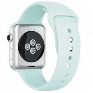 רצועת סיליקון מדגם Silicone Band מבית LaTera לשעון חכם מדגם: Apple Watch 42mm/44mm/45mm (צבע Turquoise) רצועת סיליקון מדגם Silicone Band מבית LaTera לשעון חכם מדגם: Apple Watch 42mm/44mm/45mm (צבע Turquoise)