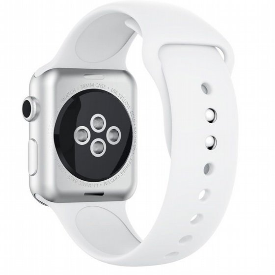 ����� ������� ���� Silicone Band ���� LaTera ����� ��� ����: Apple Watch 42mm/44mm/45mm (��� White)