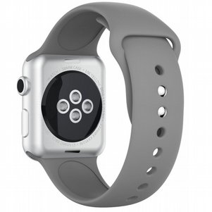 רצועת סיליקון מדגם Silicone Band מבית LaTera לשעון חכם מדגם: Apple Watch 38mm/40mm/41mm (צבע Grey) רצועת סיליקון מדגם Silicone Band מבית LaTera לשעון חכם מדגם: Apple Watch 38mm/40mm/41mm (צבע Grey)