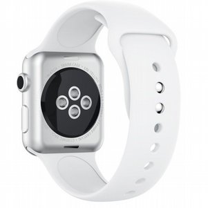 רצועת סיליקון מדגם Silicone Band מבית LaTera לשעון חכם מדגם: Apple Watch 38mm/40mm/41mm (צבע White) רצועת סיליקון מדגם Silicone Band מבית LaTera לשעון חכם מדגם: Apple Watch 38mm/40mm/41mm (צבע White)