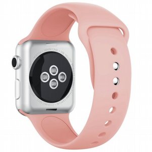 רצועת סיליקון מדגם Silicone Band מבית LaTera לשעון חכם מדגם: Apple Watch 38mm/40mm/41mm (צבע Rose Red) רצועת סיליקון מדגם Silicone Band מבית LaTera לשעון חכם מדגם: Apple Watch 38mm/40mm/41mm (צבע Rose Red)