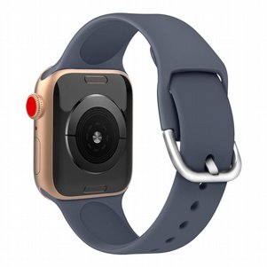 רצועת סיליקון מדגם Solid Color Silicone Band מבית LaTera לשעון חכם מדגם: Apple Watch 42mm/44mm/45mm (צבע Blue Grey) רצועת סיליקון מדגם Solid Color Silicone Band מבית LaTera לשעון חכם מדגם: Apple Watch 42mm/44mm/45mm (צבע Blue Grey)