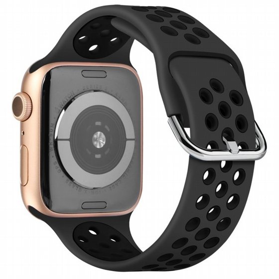 ����� ������� ���� Two Tone Sport Silicone Band ���� LaTera ����� ��� ����: Apple Watch 38mm/40mm/41mm (��� Grey/Black)