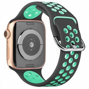 רצועת סיליקון מדגם Two Tone Sport Silicone Band מבית LaTera לשעון חכם מדגם: Apple Watch 38mm/40mm/41mm (צבע Grey/Teal) רצועת סיליקון מדגם Two Tone Sport Silicone Band מבית LaTera לשעון חכם מדגם: Apple Watch 38mm/40mm/41mm (צבע Grey/Teal)