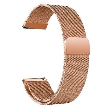 ����� ���� ���� Milanese Loop Magnetic Steel Band ���� LaTera ����� ��� ����: Samsung Galaxy Watch  46mm (��� Rose Gold)