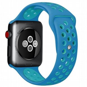 רצועת סיליקון מדגם Sport Silicone Band מבית LaTera לשעון חכם מדגם: Apple Watch 38mm/40mm/41mm (צבע Blue) רצועת סיליקון מדגם Sport Silicone Band מבית LaTera לשעון חכם מדגם: Apple Watch 38mm/40mm/41mm (צבע Blue)