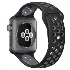 רצועת סיליקון מדגם Sport Silicone Band מבית LaTera לשעון חכם מדגם: Apple Watch 38mm/40mm/41mm (צבע Black/White) רצועת סיליקון מדגם Sport Silicone Band מבית LaTera לשעון חכם מדגם: Apple Watch 38mm/40mm/41mm (צבע Black/White)