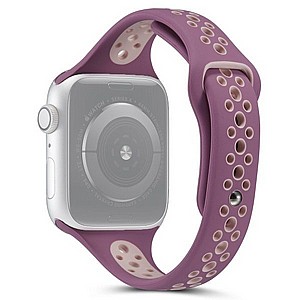 ����� ������� ����  Little Waist Sport Silicone Band ���� LaTera ����� ��� ����: Apple Watch 42mm/44mm/45mm (��� Purple/Pink)