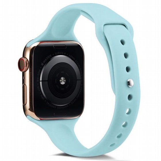 ����� ������� ����  Thin Silicone Band ���� LaTera ����� ��� ����: Apple Watch 42mm/44mm/45mm (��� Green)