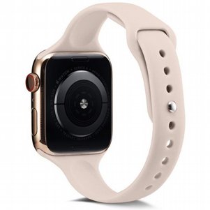 רצועת סיליקון מדגם Thin Silicone Band מבית LaTera לשעון חכם מדגם: Apple Watch 38mm/40mm/41mm (צבע Pink Silty) רצועת סיליקון מדגם Thin Silicone Band מבית LaTera לשעון חכם מדגם: Apple Watch 38mm/40mm/41mm (צבע Pink Silty)