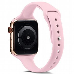 רצועת סיליקון מדגם Thin Silicone Band מבית LaTera לשעון חכם מדגם: Apple Watch 38mm/40mm/41mm (צבע Pink) רצועת סיליקון מדגם Thin Silicone Band מבית LaTera לשעון חכם מדגם: Apple Watch 38mm/40mm/41mm (צבע Pink)