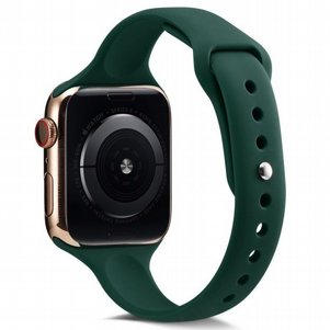 רצועת סיליקון מדגם Thin Silicone Band מבית LaTera לשעון חכם מדגם: Apple Watch 38mm/40mm/41mm (צבע Deep Green) רצועת סיליקון מדגם Thin Silicone Band מבית LaTera לשעון חכם מדגם: Apple Watch 38mm/40mm/41mm (צבע Deep Green)