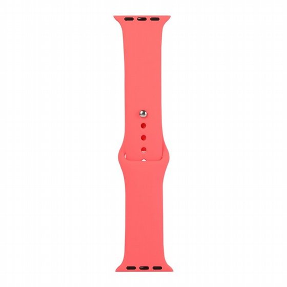 ����� ������� ����  Replacement Silicone Band ���� LaTera ����� ��� ����: Apple Watch 42mm/44mm/45mm (��� Peach Red)