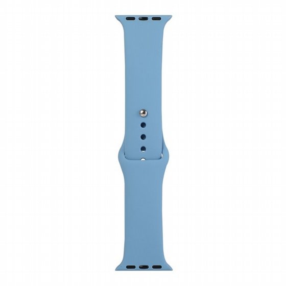 ����� ������� ����  Replacement Silicone Band ���� LaTera ����� ��� ����: Apple Watch 42mm/44mm/45mm (��� Clear Blue)
