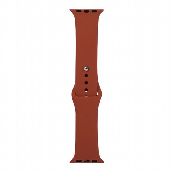 ����� ������� ����  Replacement Silicone Band ���� LaTera ����� ��� ����: Apple Watch 38mm/40mm/41mm (��� Saddle Brown)