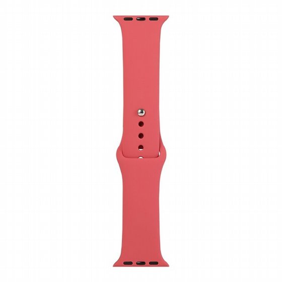 ����� ������� ����  Replacement Silicone Band ���� LaTera ����� ��� ����: Apple Watch 38mm/40mm/41mm (��� Camellia Red)