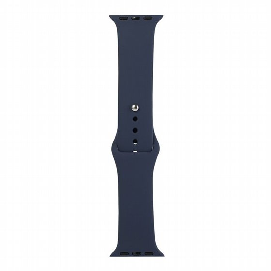 ����� ������� ����  Replacement Silicone Band ���� LaTera ����� ��� ����: Apple Watch 42mm/44mm/45mm (��� Midnight Blue)