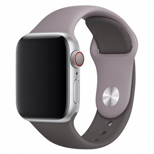 רצועת סיליקון מדגם Double Colors Silicone Band מבית LaTera לשעון חכם מדגם: Apple Watch 38mm/40mm/41mm (צבע Light Grey/Dark Gray) רצועת סיליקון מדגם Double Colors Silicone Band מבית LaTera לשעון חכם מדגם: Apple Watch 38mm/40mm/41mm (צבע Light Grey/Dark Gray)