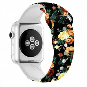 רצועת סיליקון מדגם Printing Double Nail Silicone Band מבית LaTera לשעון חכם מדגם: Apple Watch 42mm/44mm/45mm (צבע Rose) רצועת סיליקון מדגם Printing Double Nail Silicone Band מבית LaTera לשעון חכם מדגם: Apple Watch 42mm/44mm/45mm (צבע Rose)