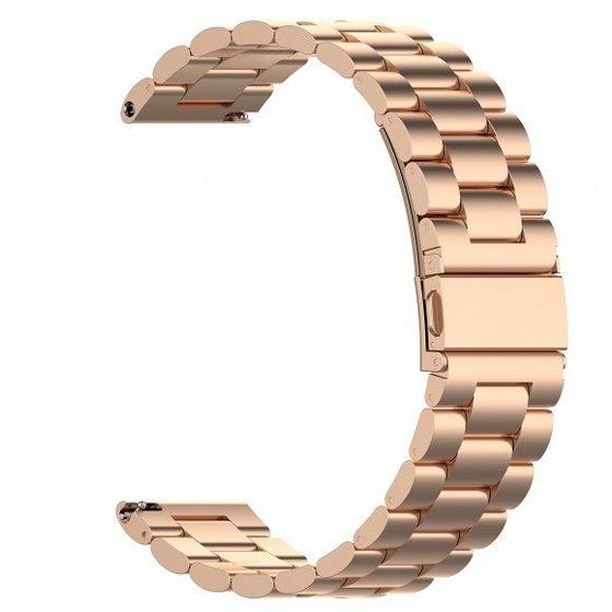 ����� ���� ���� Three Straps Steel Band ���� LaTera ����� ��� ����: Samsung Galaxy Watch  46mm (��� Rose Gold)