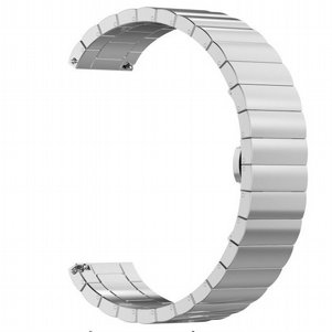 רצועת מתכת מדגם Butterfly Buckle Steel Band מבית LaTera לשעון חכם מדגם: Samsung Galaxy Watch 46mm (צבע Silver) רצועת מתכת מדגם Butterfly Buckle Steel Band מבית LaTera לשעון חכם מדגם: Samsung Galaxy Watch 46mm (צבע Silver)
