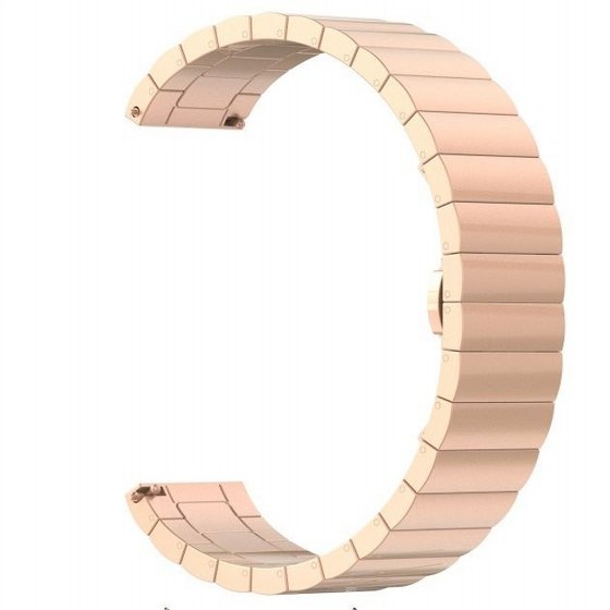 ����� ���� ����  Butterfly Buckle Steel Band ���� LaTera ����� ��� ����: Samsung Galaxy Watch  46mm (��� Rose Gold)