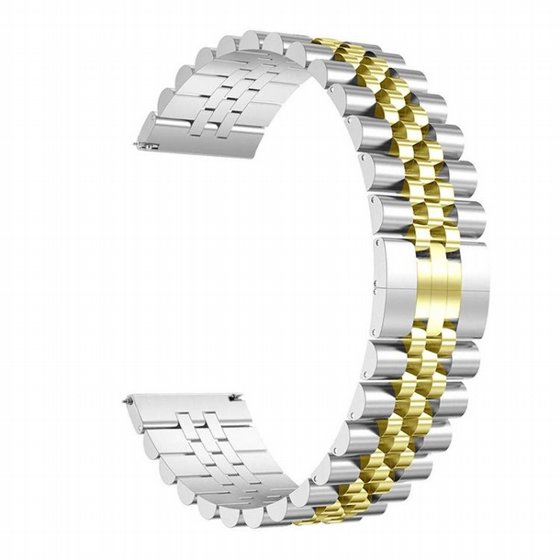 ����� ���� ����  Five Beads Steel Band ���� LaTera ����� ��� ����: Samsung Galaxy Watch  46mm (��� Silver/Gold)