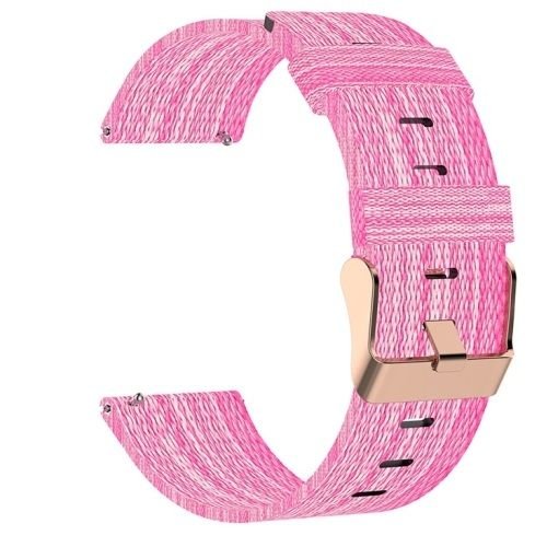 ����� �� / ������ ����  Woven Textured Nylon Band ���� LaTera ����� ��� ����: Samsung Galaxy Watch  46mm (��� Pink)