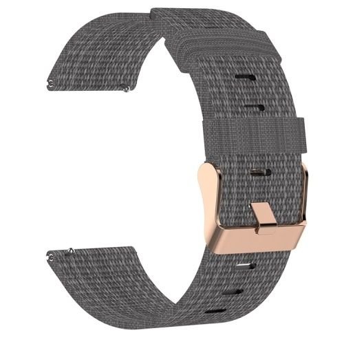 ����� �� / ������ ����  Woven Textured Nylon Band ���� LaTera ����� ��� ����: Samsung Galaxy Watch  46mm (��� Dark Gray)