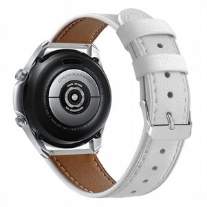 רצועת עור מדגם Replacement Leather Band מבית LaTera לשעון חכם מדגם: Samsung Galaxy Watch 42mm (צבע White) רצועת עור מדגם Replacement Leather Band מבית LaTera לשעון חכם מדגם: Samsung Galaxy Watch 42mm (צבע White)
