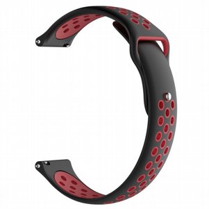 רצועת סיליקון מדגם Double Color Wrist Silicone Band מבית LaTera לשעון חכם מדגם: Samsung Galaxy Watch 42mm (צבע Red/Black) רצועת סיליקון מדגם Double Color Wrist Silicone Band מבית LaTera לשעון חכם מדגם: Samsung Galaxy Watch 42mm (צבע Red/Black)