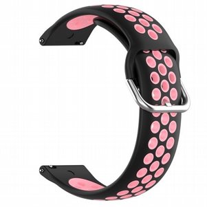 רצועת סיליקון מדגם Sports Solid Color Silicone Band מבית LaTera לשעון חכם מדגם: Samsung Galaxy Watch 46mm (צבע Black/Powder) רצועת סיליקון מדגם Sports Solid Color Silicone Band מבית LaTera לשעון חכם מדגם: Samsung Galaxy Watch 46mm (צבע Black/Powder)