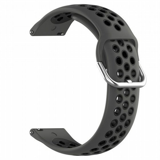 ����� ������� ���� Sports Solid Color Silicone Band ���� LaTera ����� ��� ����: Samsung Galaxy Watch  46mm (��� Coal Black)