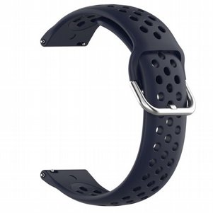 רצועת סיליקון מדגם Sports Solid Color Silicone Band מבית LaTera לשעון חכם מדגם: Samsung Galaxy Watch 42mm (צבע Dark Blue) רצועת סיליקון מדגם Sports Solid Color Silicone Band מבית LaTera לשעון חכם מדגם: Samsung Galaxy Watch 42mm (צבע Dark Blue)