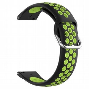 רצועת סיליקון מדגם Sports Solid Color Silicone Band מבית LaTera לשעון חכם מדגם: Samsung Galaxy Watch 42mm (צבע Black/Lime) רצועת סיליקון מדגם Sports Solid Color Silicone Band מבית LaTera לשעון חכם מדגם: Samsung Galaxy Watch 42mm (צבע Black/Lime)