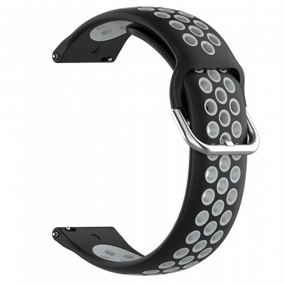 ����� ������� ���� Sports Solid Color Silicone Band ���� LaTera ����� ��� ����: Samsung Galaxy Watch  42mm (��� Black/Gray)
