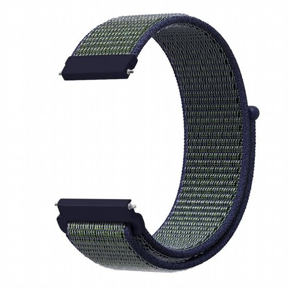 ����� �� / ������ ����  Simple Braided Nylon Band ���� LaTera ����� ��� ����: Samsung Galaxy Watch  46mm (��� Deep Fog Gray)