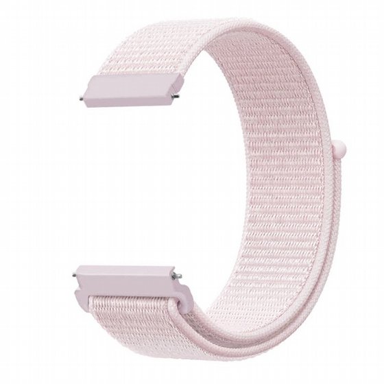 ����� �� / ������ ����  Simple Braided Nylon Band ���� LaTera ����� ��� ����: Samsung Galaxy Watch  46mm (��� Pearl Pink)