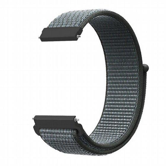 ����� �� / ������ ����  Simple Braided Nylon Band ���� LaTera ����� ��� ����: Samsung Galaxy Watch  46mm (��� Storm Gray)