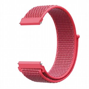 רצועת בד / ניילון מדגם Simple Braided Nylon Band מבית LaTera לשעון חכם מדגם: Samsung Galaxy Watch 42mm (צבע Hibiscus Pink) רצועת בד / ניילון מדגם Simple Braided Nylon Band מבית LaTera לשעון חכם מדגם: Samsung Galaxy Watch 42mm (צבע Hibiscus Pink)