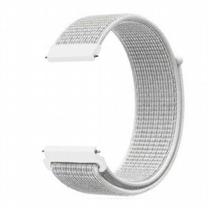 ����� �� / ������ ����  Simple Braided Nylon Band ���� LaTera ����� ��� ����: Samsung Galaxy Watch  42mm (��� Summit White)